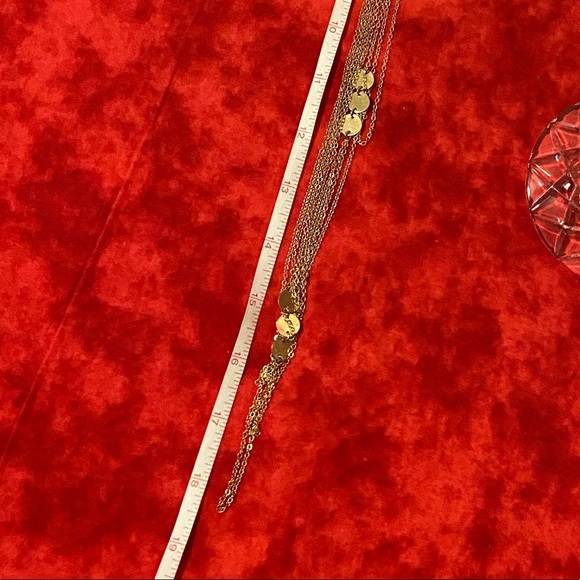 Gold Statement Body Chain Sexy Necklace - Picture 9 of 11